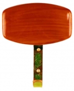 6,0 BL Di BL APPENDIABITI IN PLASTICA TEAK*