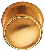 6,0 BL Di BL POMOLO OTTONE D 70 MM SATINATO