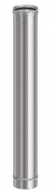 10,0 PZ Di TUBO INOX AISI 304 H 100 CM PER PELLET D  8 CM