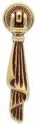 6,0 BL Di BL MANIGLIA 21391 20X72 MM OTTONE PATINE 2 PZ