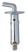 100,0 PZ Di ELEMATIC TASSELLO T61 GC9 ACCIAIO GANCIO CORTO