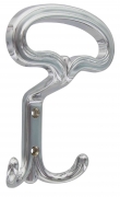 12,0 PZ Di APPENDIABITI 2388 96X132 MM CROMO LUCIDO