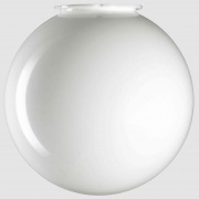8,0 PZ Di GLOBO OPALE BIANCO D 20 CM