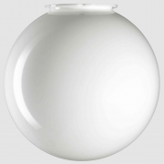 2,0 PZ Di GLOBO OPALE BIANCO D 30 CM