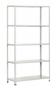 1,0 PZ Di PANDA KIT A 5 RIPIANI 100X30XH186 CM ASTE SPEZZATE
