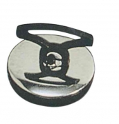 6,0 PL Di PL TAPPO PER SANITARI CON PLACCA MANIGLIA D 52 MM