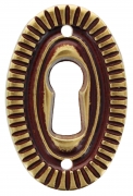 6,0 BL Di BL BOCCHETTA PER MOBILI 30643 25X38 MM OTT PATINE