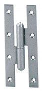 12,0 PZ Di CERNIERA PAUMELLES 105 FERRO 55X 95 MM SX