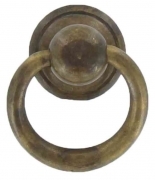 6,0 BL Di BL MANIGLIA 09202 D 23X28 MM OTTONE ANTICATO 2 PZ