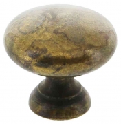 6,0 BL Di BL POMOLO 24228 D 27 MM OTTONE ANTICATO 2 PZ