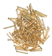 5,0 SC Di SC CHIODI TB 1,5X12 FERRO OTTONATO 100 PZ*