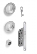 1,0 PZ Di KIT PORTA SCORR NICCHIA D 48 MM F CHIAVE CRO SAT