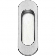 10,0 PZ Di MANIGLIA OVALE PER PORTA SCORR S/FORO OTT CRO SAT