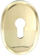 1,0 PZ Di BOCCHETTA PROFILO EUROPEO F0234 COPRIVITI ORO LUC