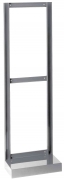 1,0 PZ Di TELAIO A PAVIMENTO PER MADIA 600X205XH1950 MM