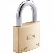 1,0 PZ Di CITY BY ISEO LUCCHETTO OTT RETTANG 50 MM CIFR UNIC