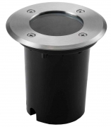 1,0 PZ Di FARETTO CARRABILE GU10 ALLUMINIO D 120XH104 MM