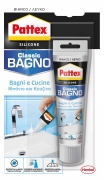 12,0 PZ Di PATTEX SILICONE CLASSIC BAGNI E CUCINE 50 ML