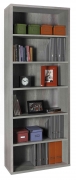 1,0 PZ Di PRATICO LIBRERIA 35,7X81,6XH217 CM CEMENTO