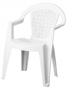 1,0 PZ Di POLTRONA RESINA NORMA ANTISCIVOLO BIANCO