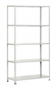 1,0 PZ Di PANDA KIT A 5 RIPIANI  80X40XH196 CM ASTE INTERE