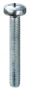 500,0 PZ Di VITI A METALLO TESTA CILINDRICA 4X 35 ZINC.