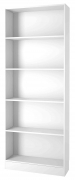 1,0 PZ Di KIT LIBRERIA 80X26XH203 CM 71777-49 BIANCO