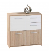 1,0 PZ Di KIT BUFFET 3 ANTE + 2 CASSETTI EBOLI 77X30XH77 CM