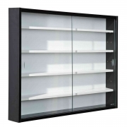 1,0 PZ Di KIT VETRINETTA 80X9,5XH60 CM NERO