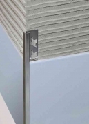 5,0 PZ Di PROFILO ALU SQUARE LUCIDO 12,5 MM H 250 CM