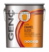 6,0 PZ Di SMALTO LUCIDO GENC 0,750 L GRIGIO SC.  N.7210