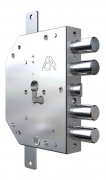 1,0 PZ Di C.R. 2155/28G SERRATURA SICUR CORAZ DX S/ASTE PLAN