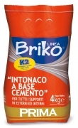4,0 PZ Di LINEA BRIKO INTONACO PER ESTERNO DA  4 KG
