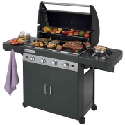 1,0 PZ Di BARBECUE DUALGAS 4 CLASSIC LS PLUS DARK 12.8+2.3KW