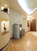1,0 PZ Di STUFA PELLET  7 KW KING 78 SABBIA (78SKI)