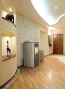 1,0 PZ Di STUFA PELLET  9 KW KING 98 SABBIA (98SKI)