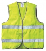 1,0 PZ Di GILET ALTA VISIBILITA GIALLO  OMOLOGATO