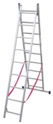 1,0 PZ Di SCALA ALL. FACAL STILO  9+ 9  GRADINI H 258-426 CM