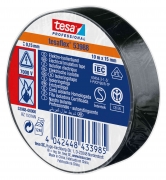 10,0 PZ Di NASTRO ISOLANTE CERTIFICATO NERO 15 MM X 10 MM