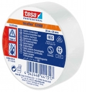 10,0 PZ Di NASTRO ISOLANTE CERTIFICATO BIANCO 25 MM X 25 M