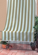 1,0 PZ Di TENDA DA SOLE RIO 140XH250 CM RIGATO BEIGE