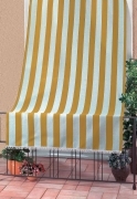 1,0 PZ Di TENDA DA SOLE RIO 140XH250 CM RIGATO GIALLO