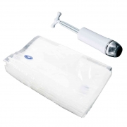 1,0 PZ Di POMPA PER SOTTOVUOTO +10 BUSTE IN SET