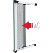 1,0 PZ Di ZANZARIERA MEDAL BIANCO  60/160X250 CM ORIZZONT