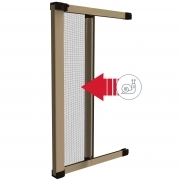 1,0 PZ Di ZANZARIERA MEDAL BRONZO  60/160X250 CM ORIZZONT