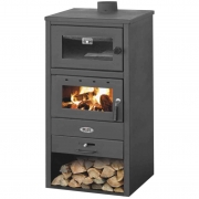 1,0 PZ Di STUFA A LEGNA CON FORNO BLIST BR