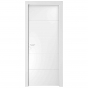 1,0 PZ Di PORTA RIGHE 210X80 CM LACCATO BIANCO