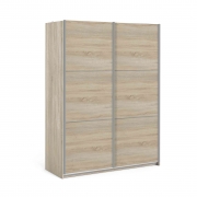 1,0 PZ Di KIT ARMADIO VERONA 2 ANTE SCORR. 150 CM ROVERE