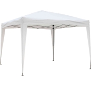 1,0 PZ Di GAZEBO IN ACCIAIO RAPID PIEGHEVOLE 3X3 M BIANCO