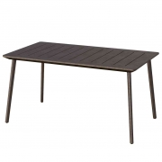 1,0 PZ Di KETER TAVOLO CAST IRON 150X90XH74 CM EFFETTO GHISA